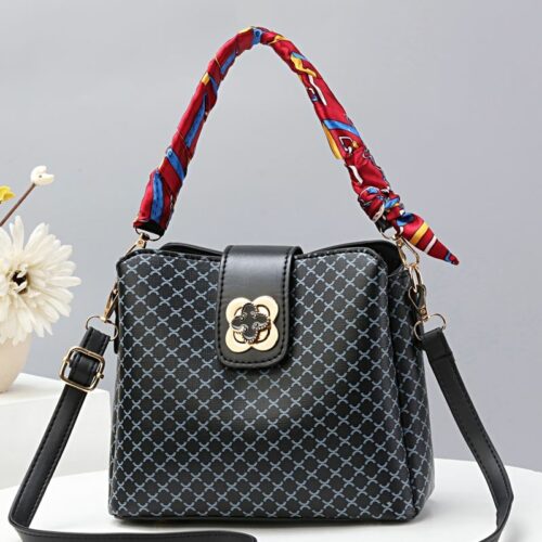 JTF8893-black Tas Selempang Handbag Trend Tiktok Import
