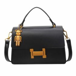 JTF898-black Tas Selempang Handbag Import Wanita Cantik