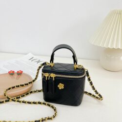 JTF906-black Tas Handbag Mini Selempang Kosmetik Wanita Cantik