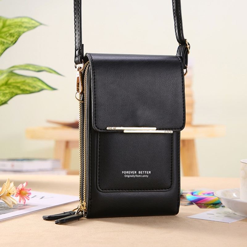 JTF9066 IDR.55.000 MATERIAL PU SIZE 11X19XW5CM WEIGHT 300GR COLOR BLACK
