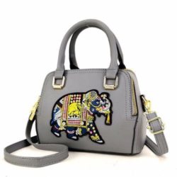 JTF91667-gray Tas Handbag Selempang Wanita Modis Import