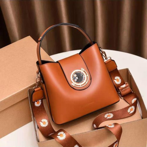 JTF9199-brown Tas Handbag Selempang Fashion Wanita Cantik