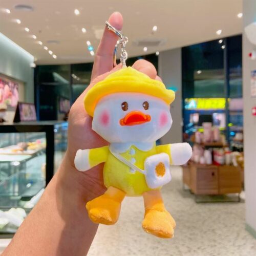 JTF9998-duck Gantung Plushy Pom Pom Karakter Lucu