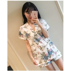 PJ4616-camellia Baju Tidur Wanita Cantik Bahan Lembut